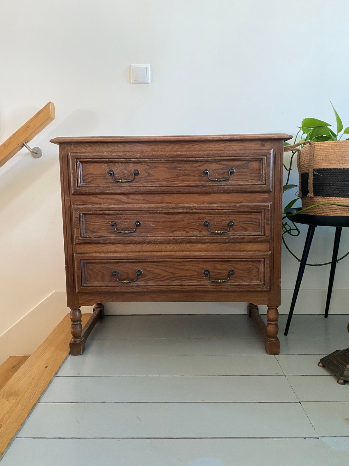 Kastje met lades, Huis en Inrichting, Ophalen, Vintage, 50 tot 100 cm, Zo goed als nieuw
