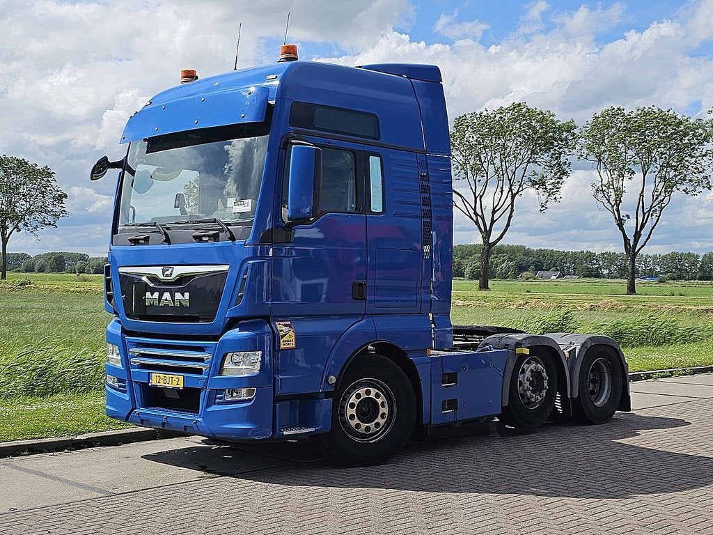 M.A.N. 26.460 TGX xxl 6x2/4 adr prep., Automaat, 460 pk, Euro 6, Blauw