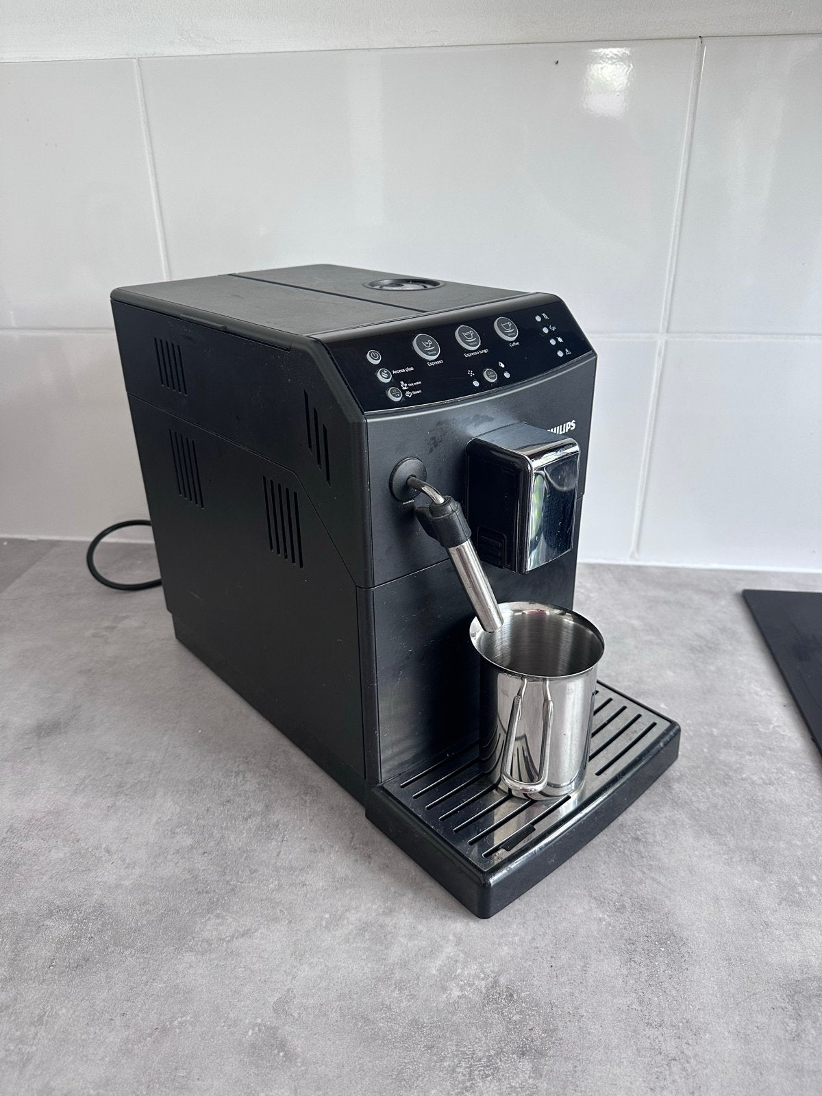 Philips serie 3000 Espressoapparaat met stoompijpje, Ophalen, Afneembaar waterreservoir, Gebruikt, Espresso apparaat