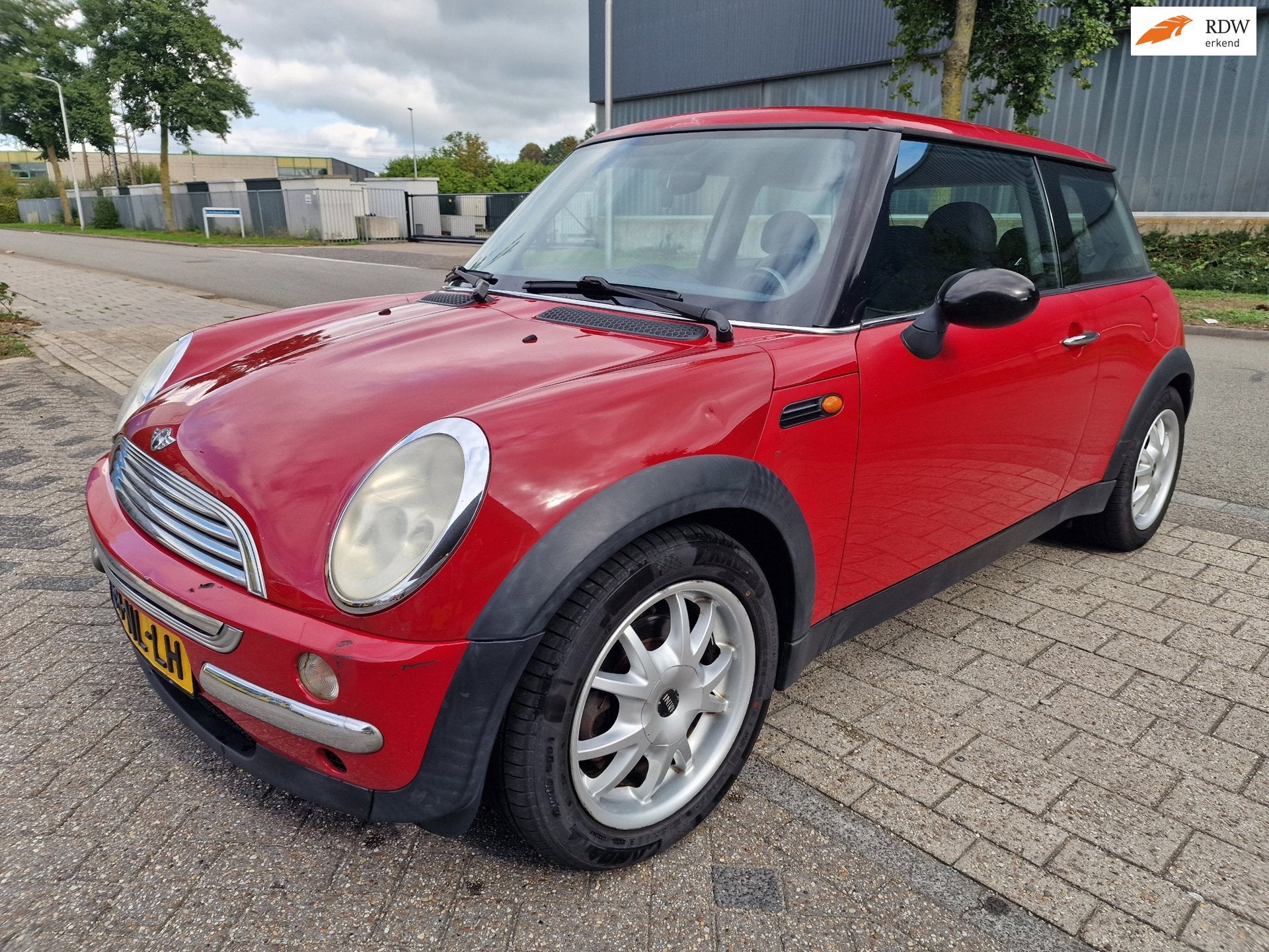 Mini 3-Deurs 1.6 One, Apk, Nap, Goed rijdend Inruil mogelijk, Voorwielaandrijving, Gebruikt, Zwart, 4 cilinders