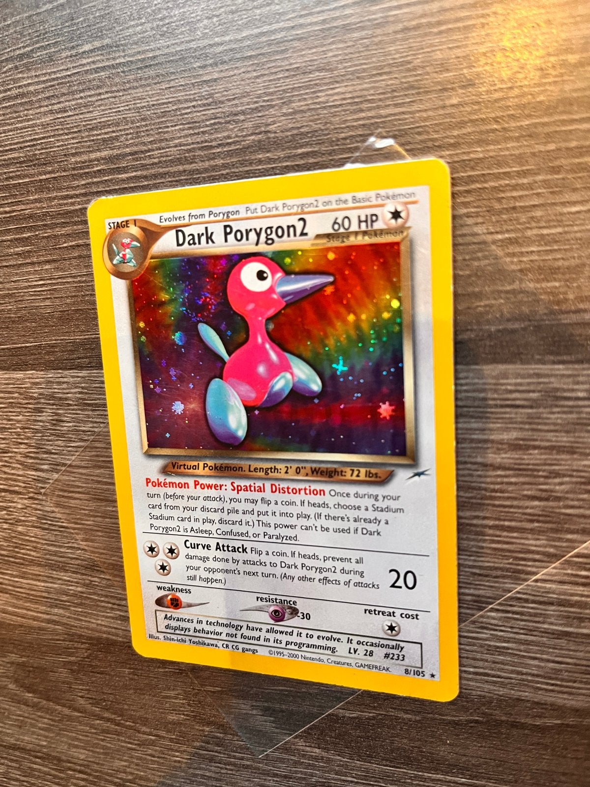 Dark Porygon 2 Neo Holo, Ophalen, Zo goed als nieuw