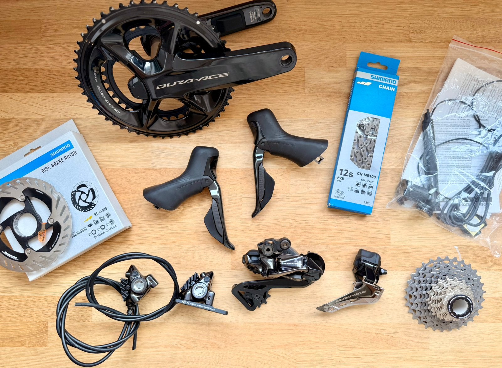 Shimano Dura-Ace R9200 Di2 Powermeter groepset, NIEUW, Ophalen of Verzenden, Nieuw