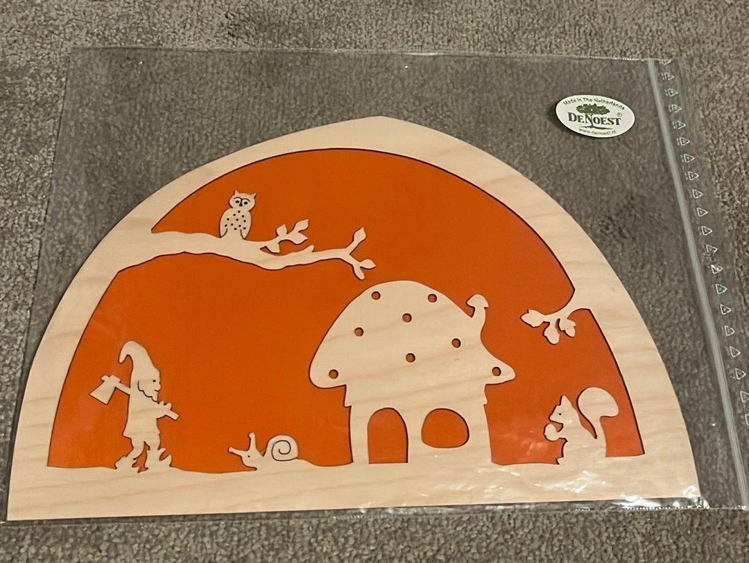 De Noest silhouet ‘Herfst’ voor seizoenslamp, De Noest, Nieuw, Ophalen of Verzenden, Handgemaakt