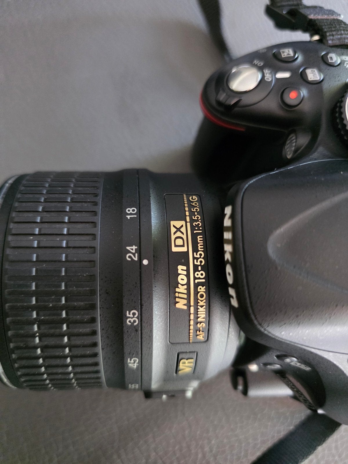 Nikon D5200 spiegelreflexcamera met 18-55mm lens, Ophalen, Gebruikt, Spiegelreflex, Cameratas