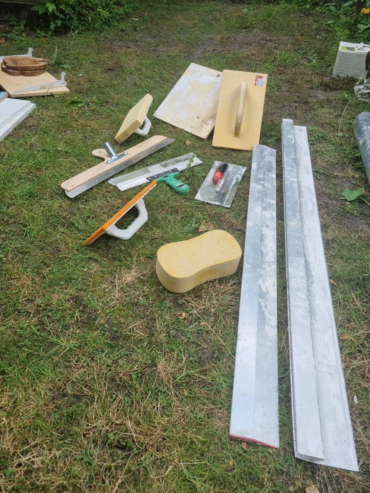 Stukadoorsgereedschap set - Diverse gereedschappen, Ophalen, Gebruikt, Overige typen