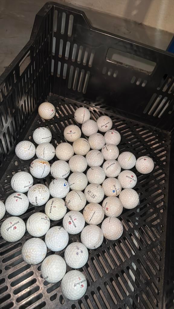 Wilson staff dx2/duo soft golfballen 100 stuks, Ophalen of Verzenden, Zo goed als nieuw, Bal(len)