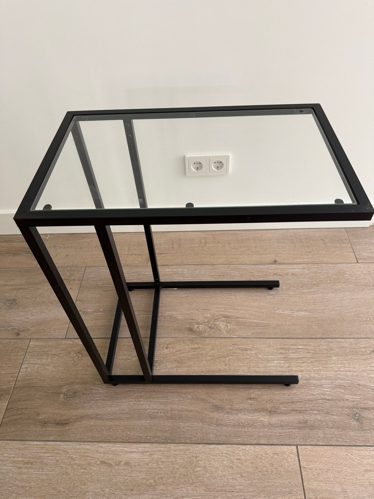 Ikea Vittsjo laptoptafel - bijzettafel, Huis en Inrichting, Tafels | Bijzettafels, 55 tot 75 cm, Rechthoekig, Ophalen, 45 tot 60 cm