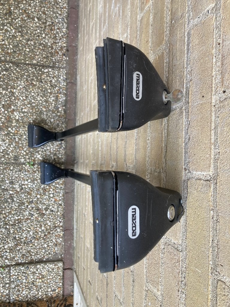 Mazda 626 originele dakdragers, Auto diversen, Dakdragers, Ophalen, Gebruikt