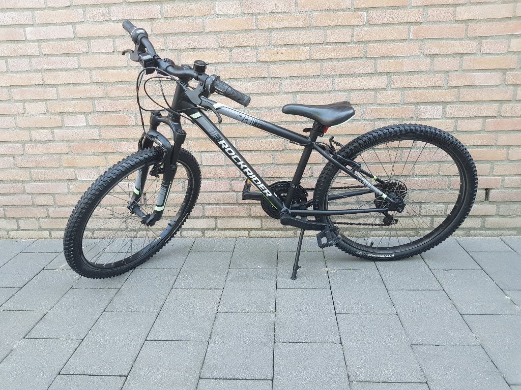 Zeer nette Decathlon Btwin Rockrider kinderfiets, Ophalen, Velgrem, Rockrider, Minder dan 16 inch