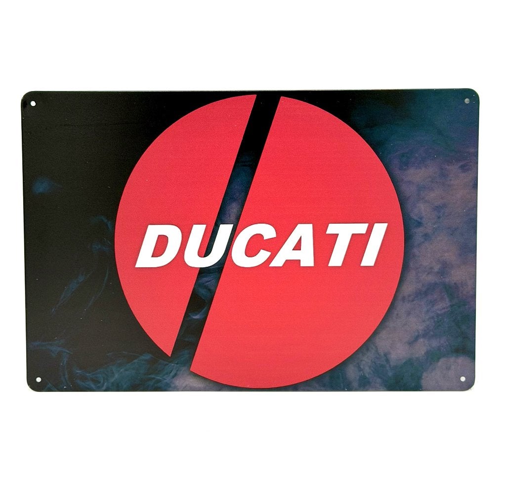 Ducati bord | 998 996 Monster Panigale 1098 848 1198, Ophalen of Verzenden, Nieuw, Reclamebord