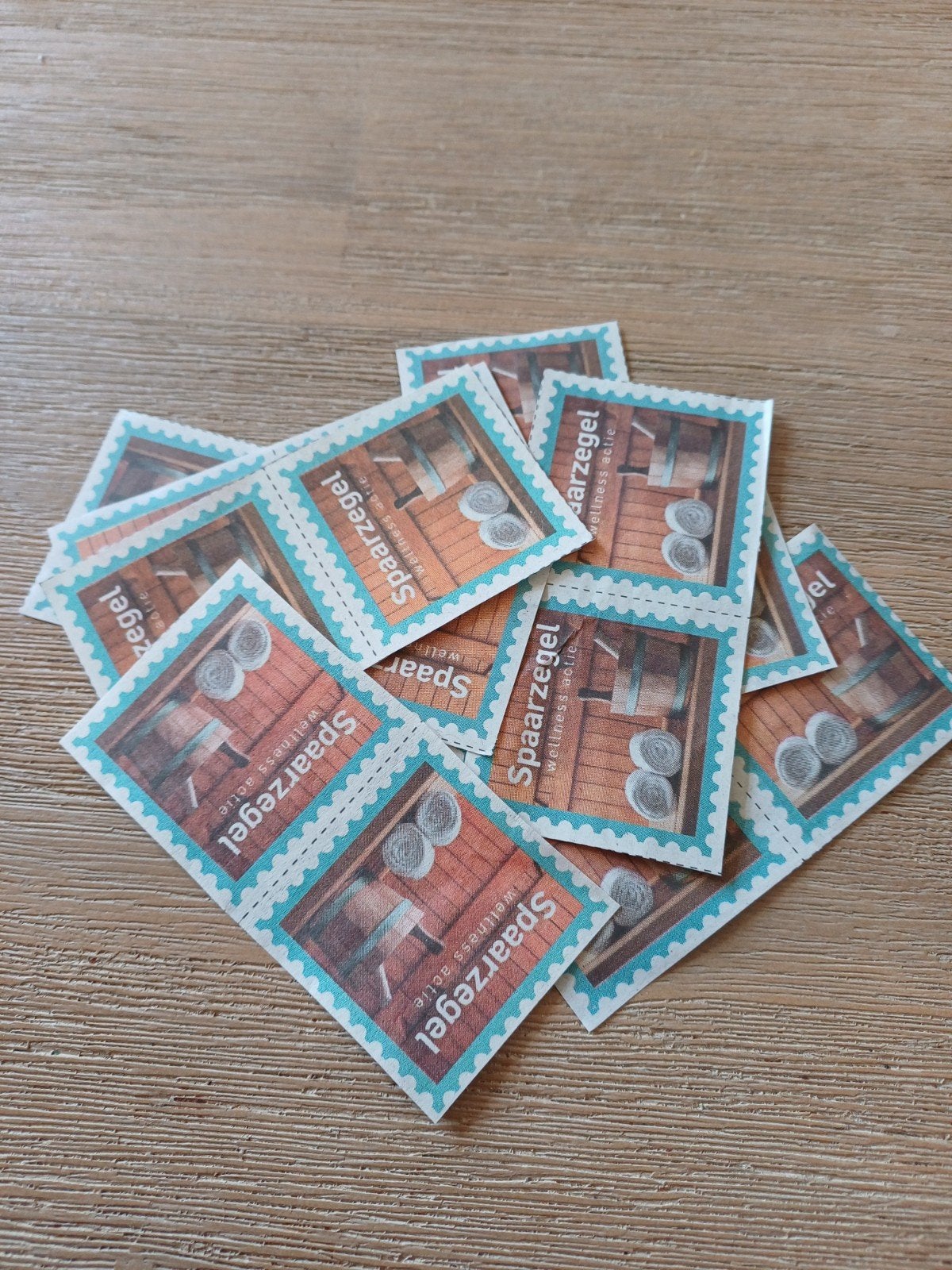 Sauna zegels, Tickets en Kaartjes, Eén persoon, Kortingsbon, Spa of Sauna