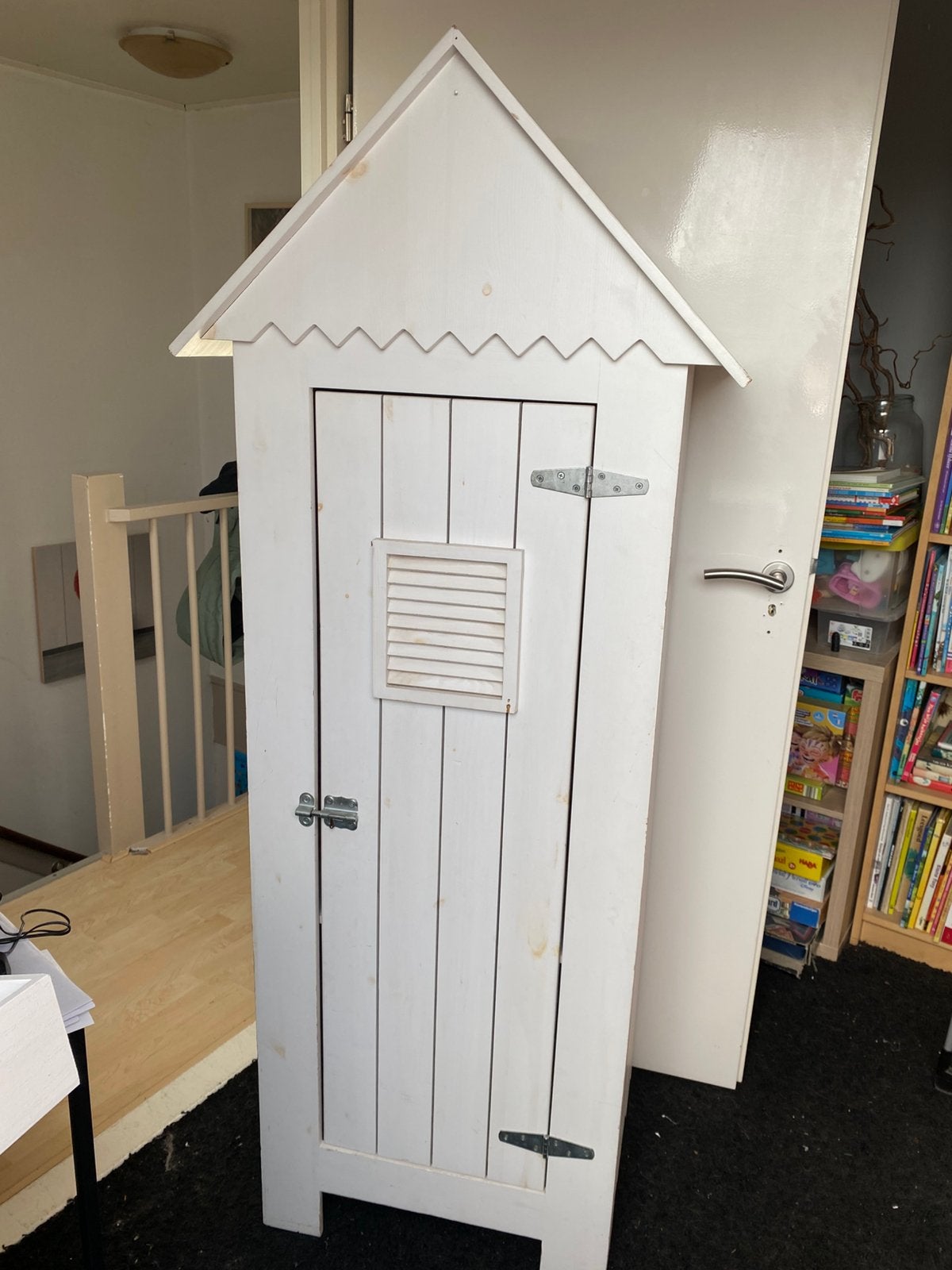 Kledingkast kinderkamer strandhuisje, Ophalen, Minder dan 75 cm, 50 tot 70 cm, 105 cm of meer