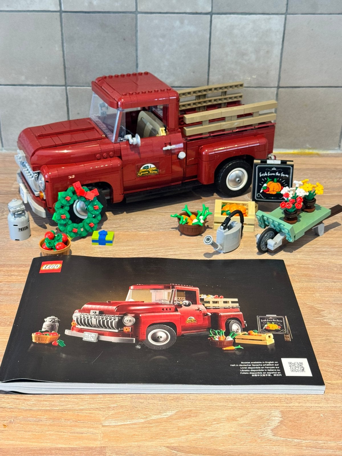 Lego Icons Pick-uptruck (10290), Lego, Ophalen of Verzenden, Zo goed als nieuw, Complete set