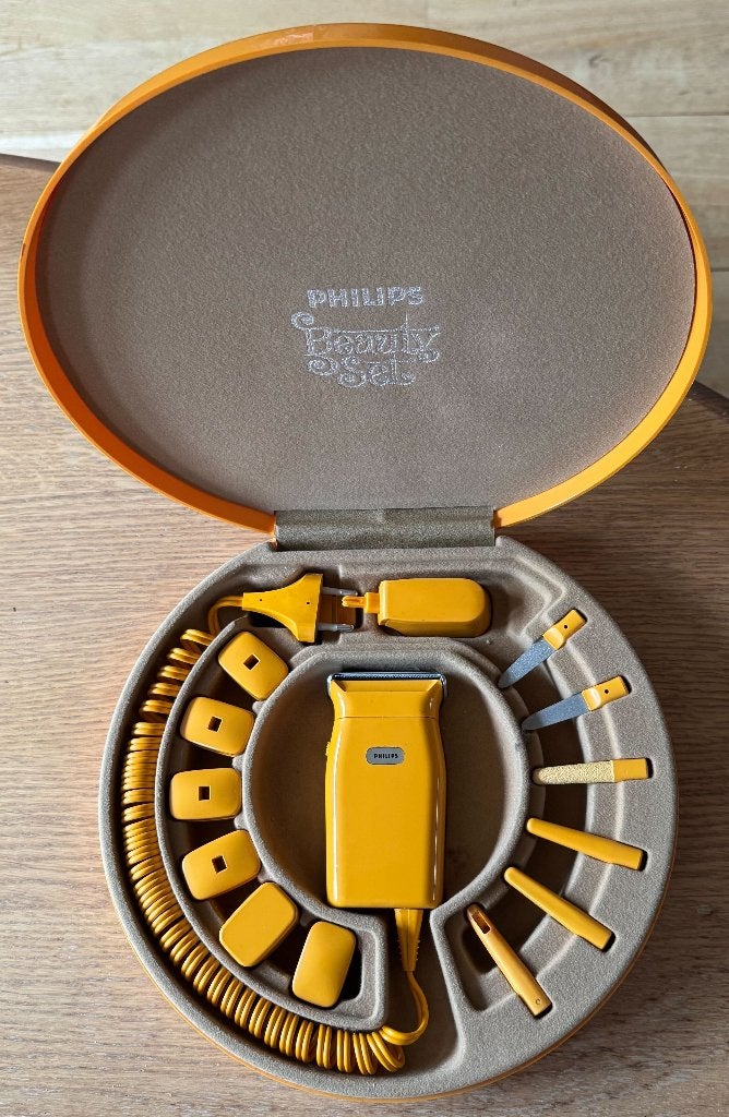 Philips Beauty Set jaren '70 – compleet & werkend – retro, Verzamelen, Ophalen of Verzenden, Overige typen