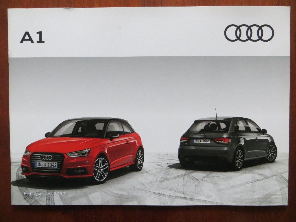 Audi A1 prijslijst (juni 2017), Ophalen of Verzenden, Nieuw, Audi