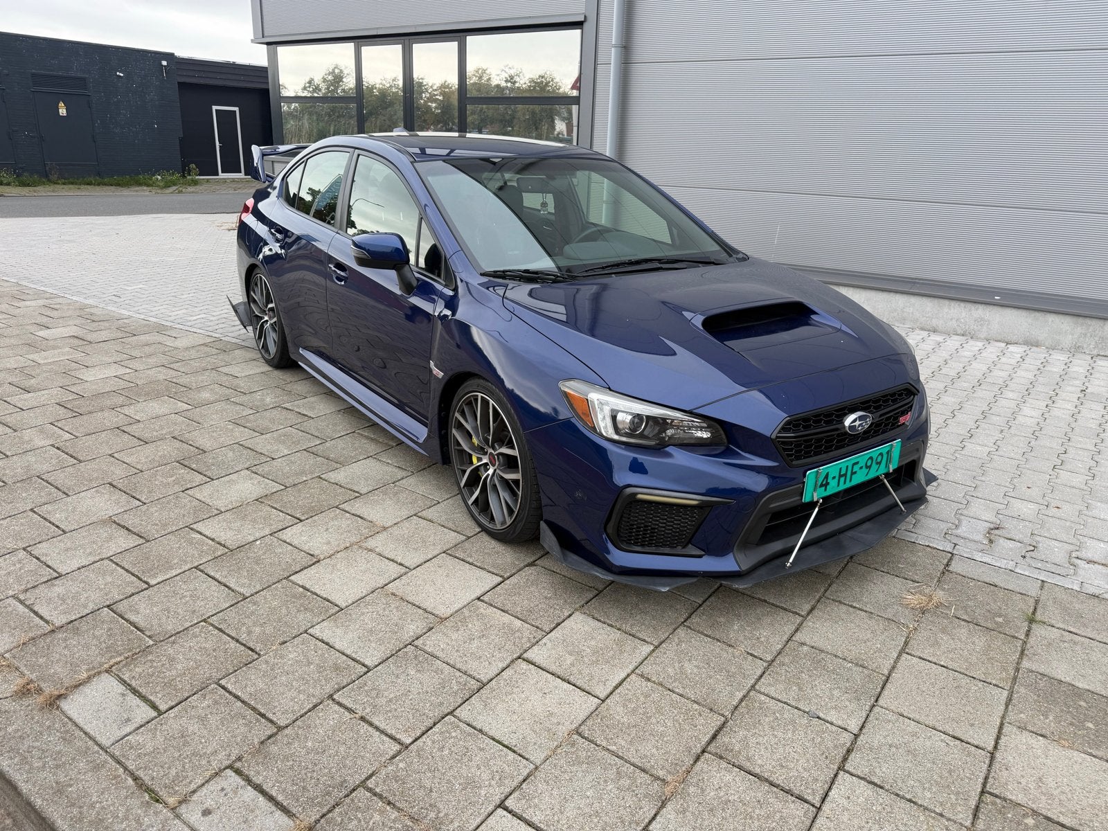 Subaru WRX STI 2.5 Turbo 2021, Auto's, Subaru, Stof, Zwart, Blauw, WRX STI