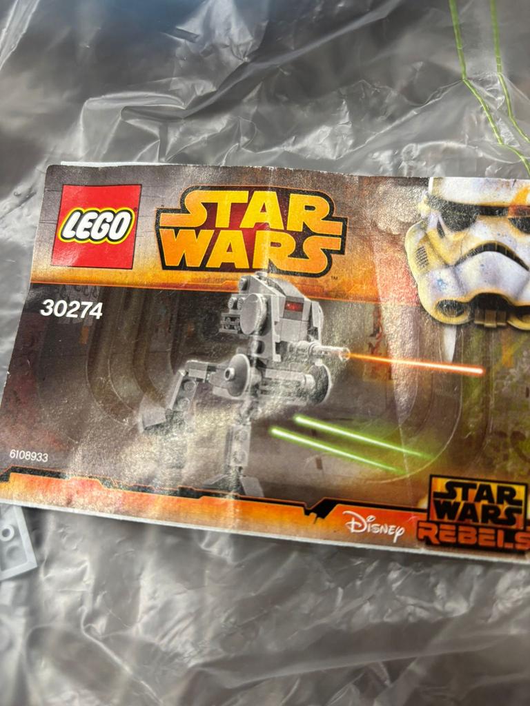 LEGO Star Wars AT-DP 30274, Ophalen of Verzenden, Zo goed als nieuw, Complete set, Lego