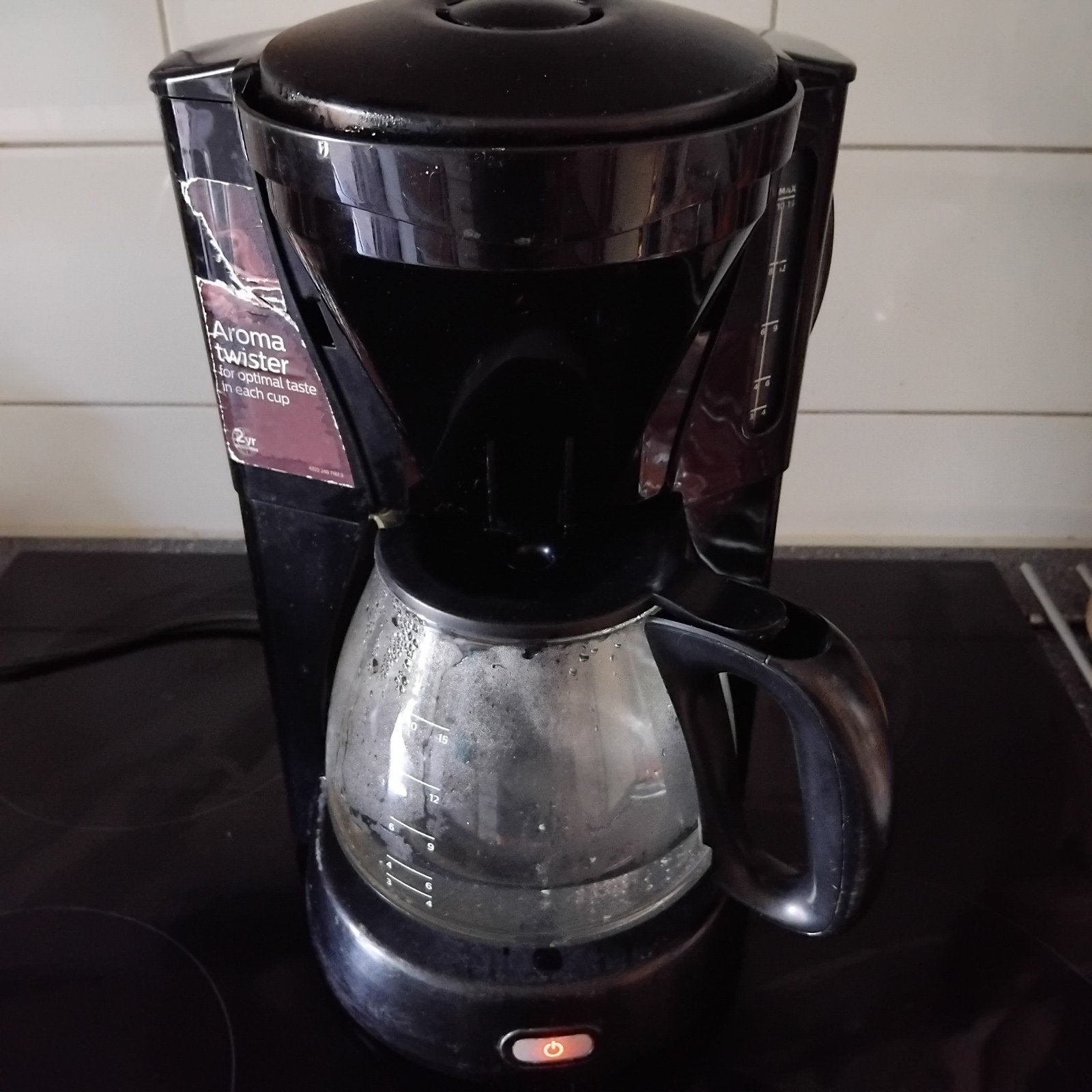 Philips HD7565 Koffiezetapparaat met Aroma Twister, Consumer.care@philips.com, Ophalen of Verzenden, Philips, Gebruikt