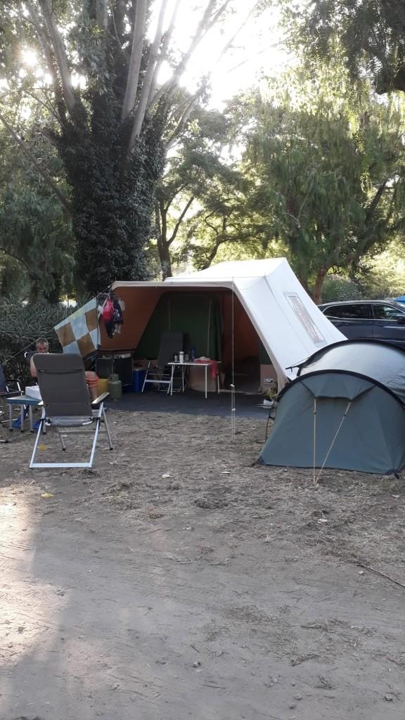 Vrijbuitertent Adelaar 6, Caravans en Kamperen, Tenten, Ophalen, Gebruikt, Tot en met 6