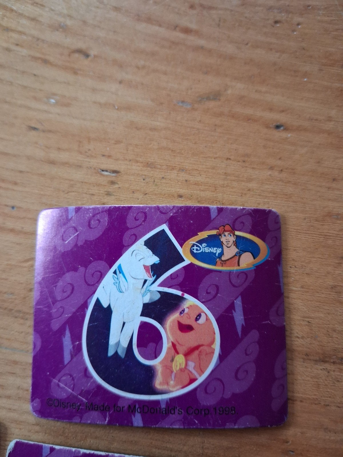 Disney Hercules McDonald's 3D Flippo's (1998), Ophalen of Verzenden, Overige figuren, Gebruikt, Plaatje of Poster