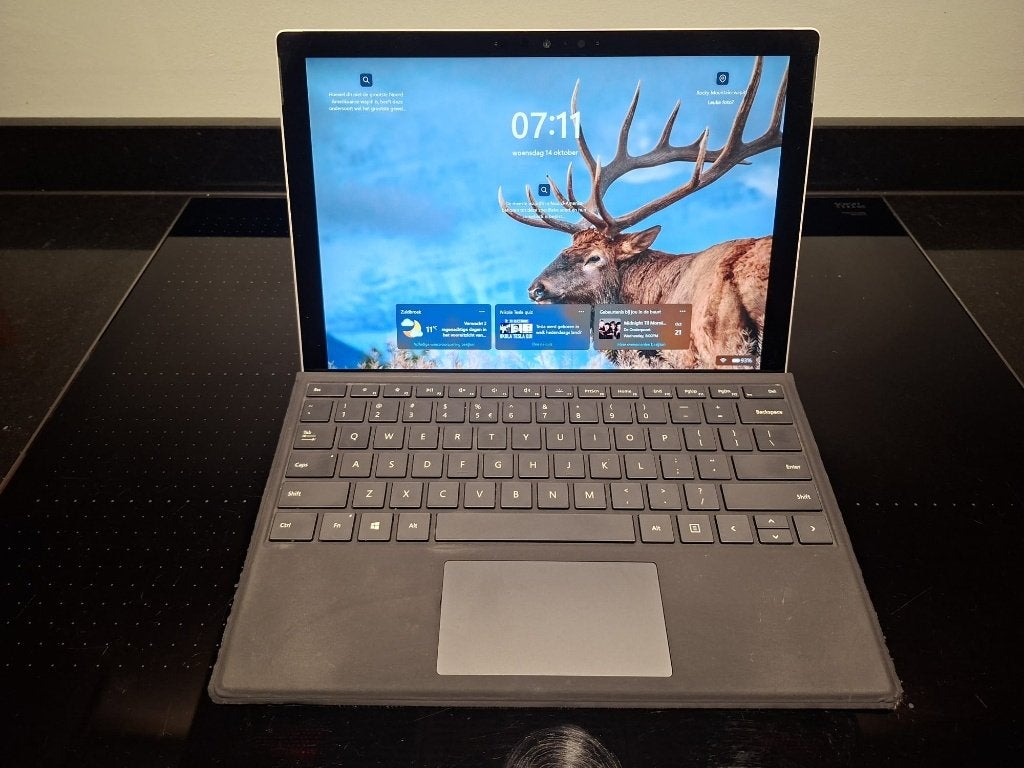 Microsoft Surface Pro 7 | i5 | 8GB | 256GB SSD | TypeCover, 256 GB, 2 tot 3 Ghz, Qwerty, 8 GB
