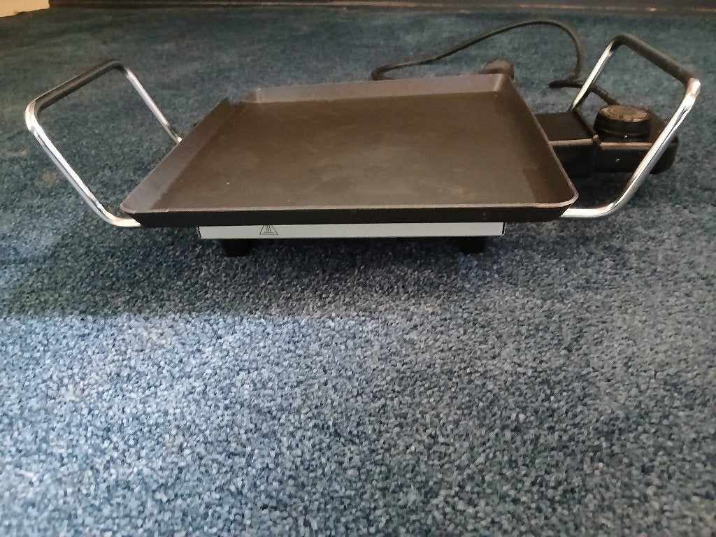 Bakplaat, Ophalen, Gebruikt, Tafelgrill