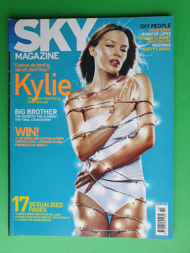 SKY magazines muziek o.a. Britney Spears, Kylie Minoque e.a., Artiest, Diverse auteurs, Ophalen of Verzenden, Zo goed als nieuw