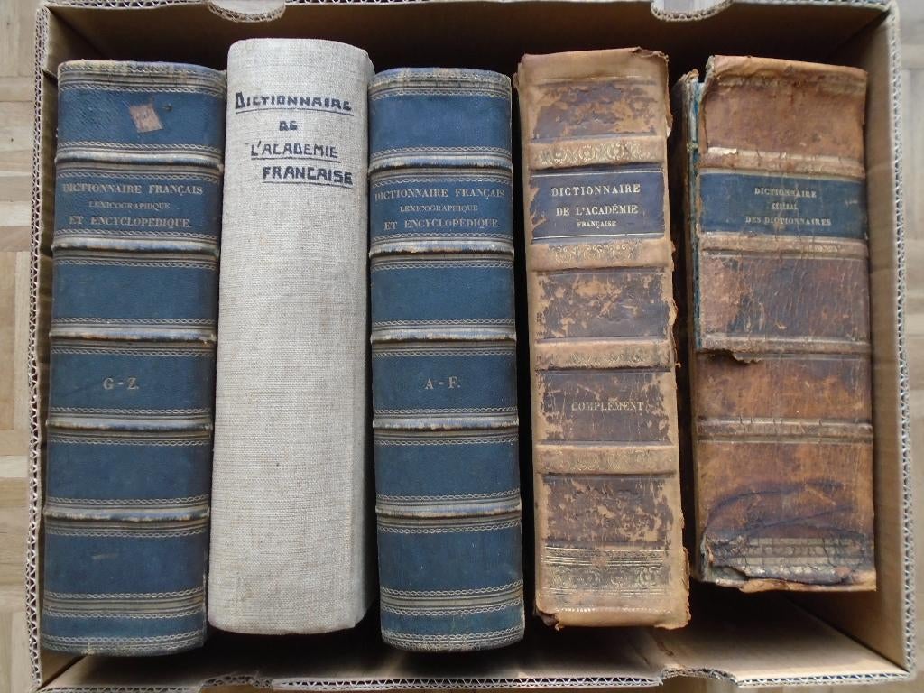 Collectie woordenboeken ca.1850-1950, Boeken, Ophalen of Verzenden, Gelezen, Overige uitgevers