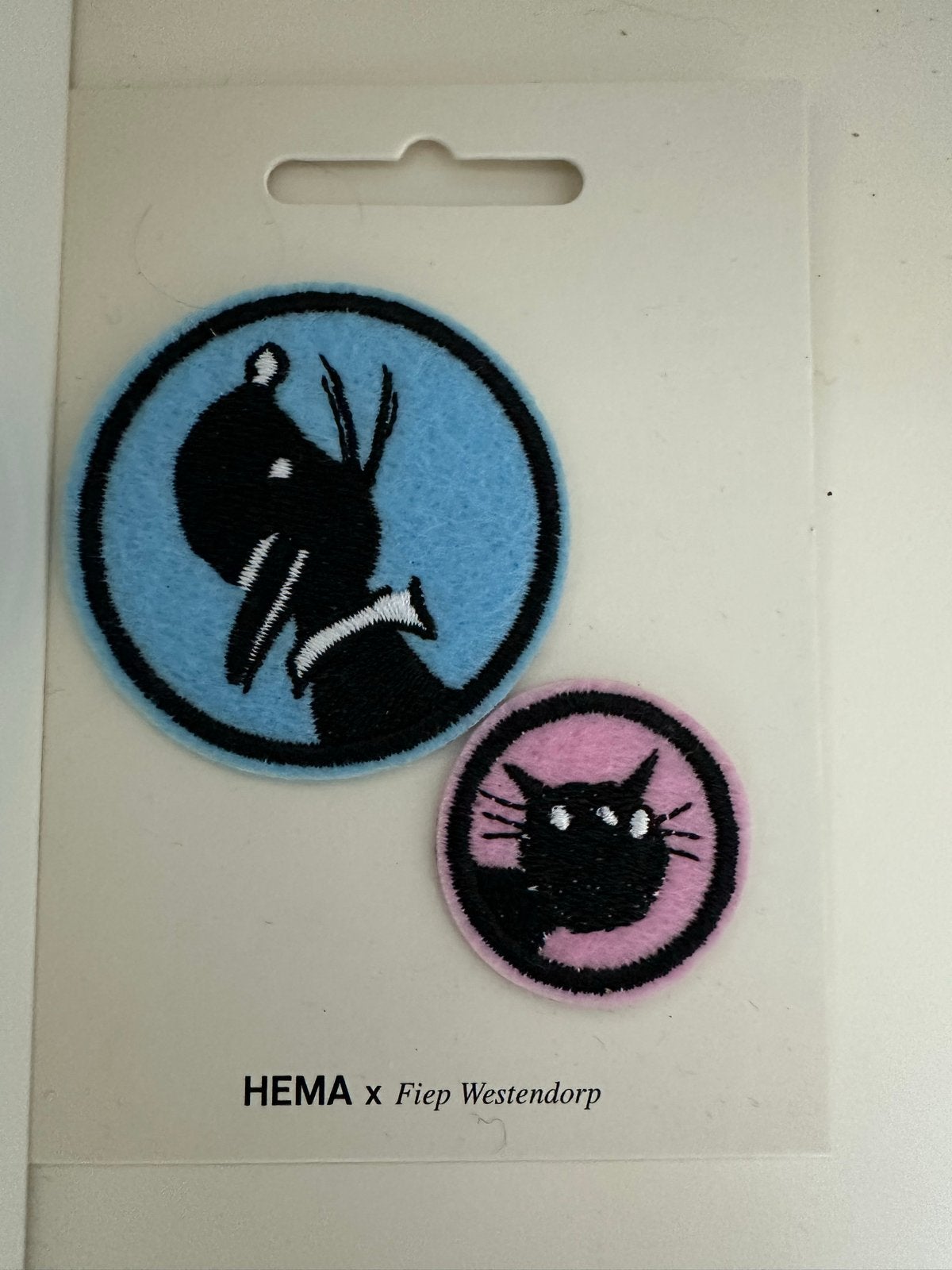 HEMA x Fiep Westendorp strijkapplicaties takkie en siepie, Hobby en Vrije tijd, Ophalen of Verzenden, Nieuw, Overige applicaties