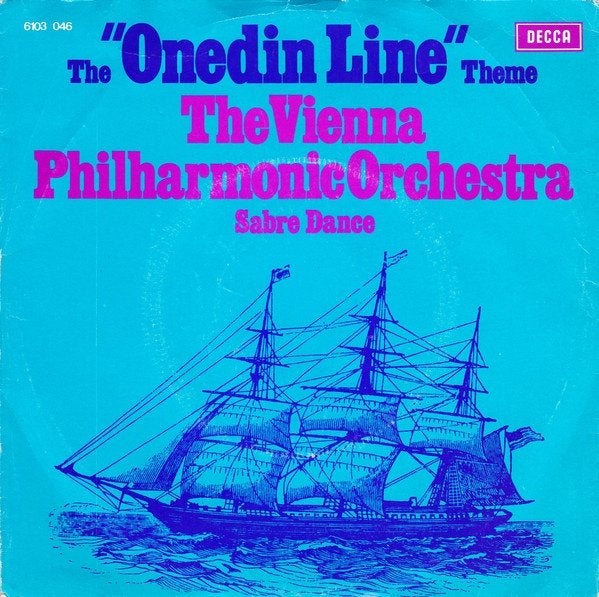 Vienna Philh.Orchestra - Them from Onedin Line (Single), Gebruikt, Filmmuziek en Soundtracks, 7 inch, Fotohoes