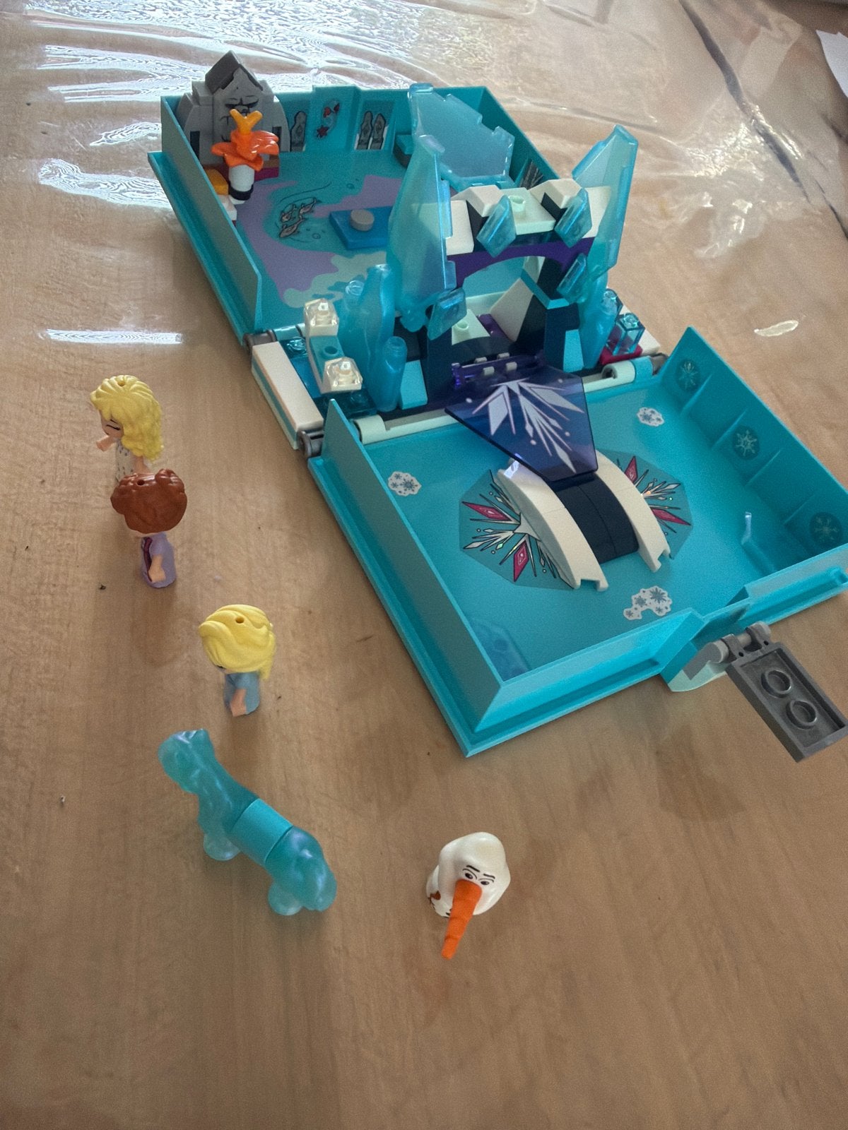 LEGO Disney Frozen 2 Elsa's Betoverde Boek 43189, Ophalen of Verzenden, Gebruikt, Overige merken