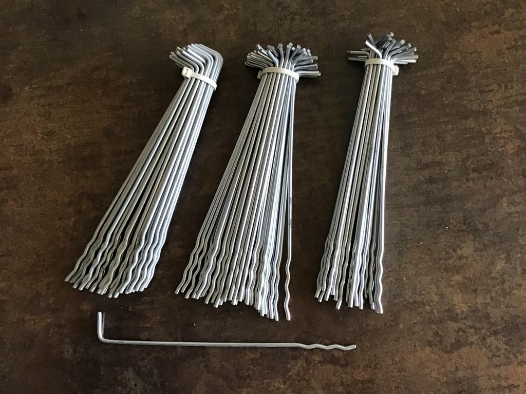 Spouwankers 128 stuks lang 23cm breed 2,5cm NIEUW, Ophalen of Verzenden, Nieuw