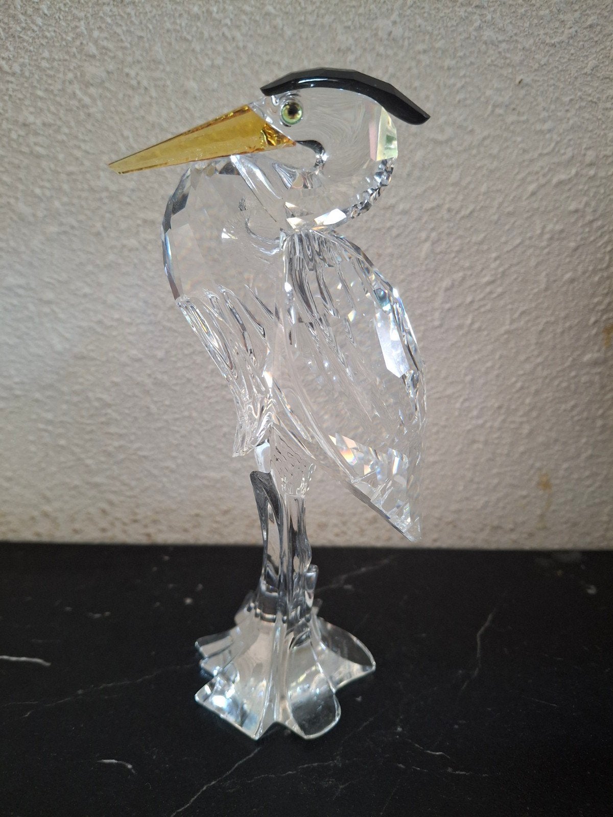 Swarovski zilverreiger., Ophalen of Verzenden, Zo goed als nieuw, Figuurtje