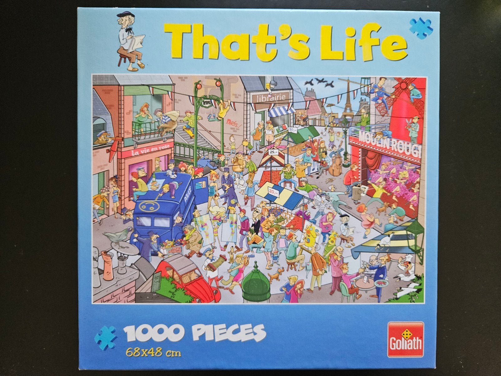 Goliath That's Life Legpuzzel 1000 stukjes, Ophalen of Verzenden, 500 t/m 1500 stukjes, Gebruikt, Legpuzzel