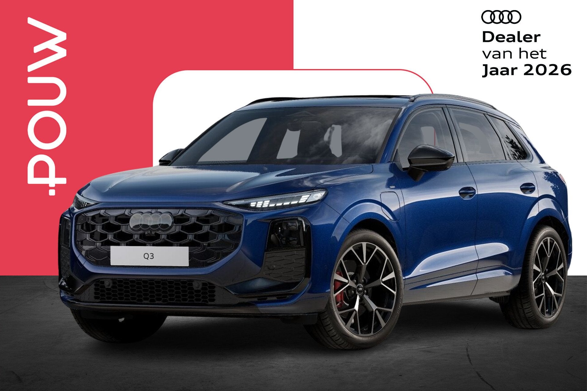 Audi Q3 1.5 e-hybrid 272pk S edition | LMV 19'' | Passagiers, Auto's, 12 maanden, 1800 kg, 1498 cc, Euro 6
