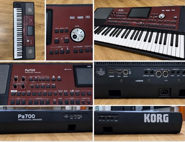 Korg Pa700 Professional Arranger Keyboard, Muziek en Instrumenten, 61 toetsen, Korg, Midi-aansluiting, Ophalen of Verzenden