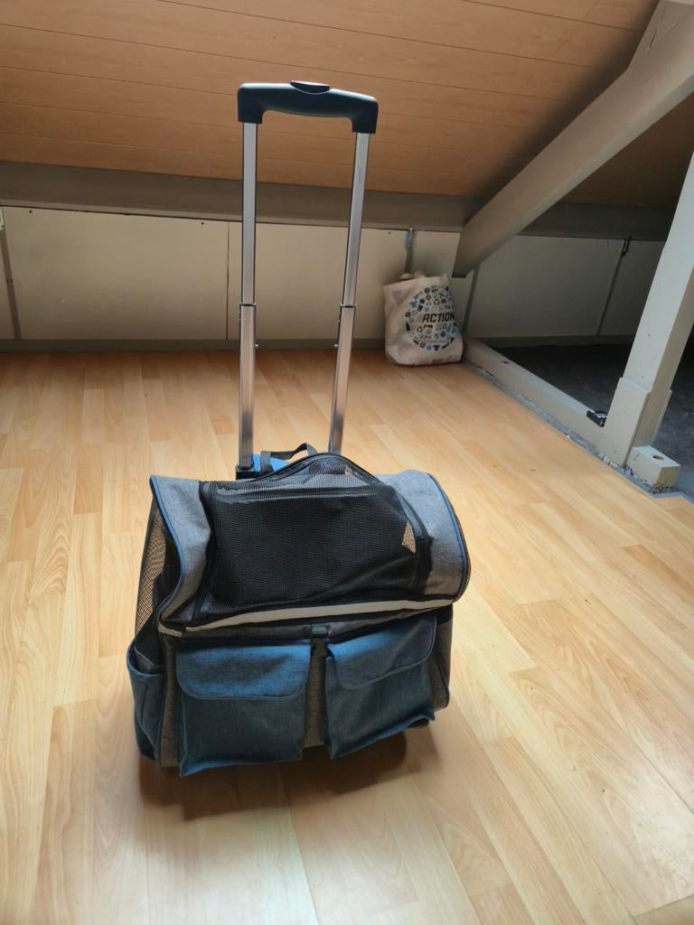 Rugtas / trolley voor honden., Dieren en Toebehoren, Ophalen of Verzenden, Zo goed als nieuw
