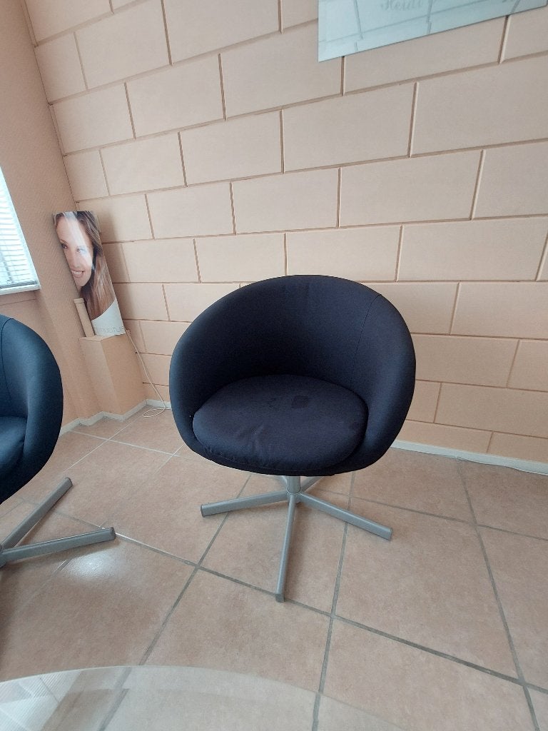 stoelen, Huis en Inrichting, Ophalen, Gebruikt, Zwart, Twee