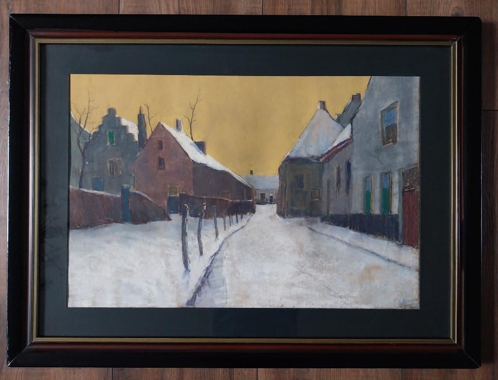 J Hulsman (XXe) - Den Haag - 1920, Antiek en Kunst, Kunst | Schilderijen | Klassiek, Ophalen