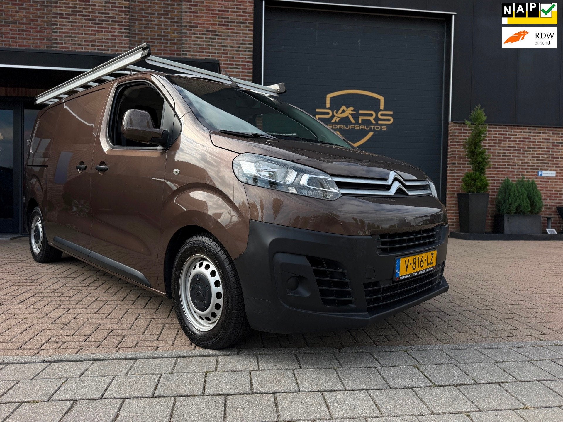 Citroen Jumpy 1.6 BlueHDI 95 Comfort M S&S Automaat Dubbele, Auto's, Stof, Gebruikt, Citroën, Origineel Nederlands
