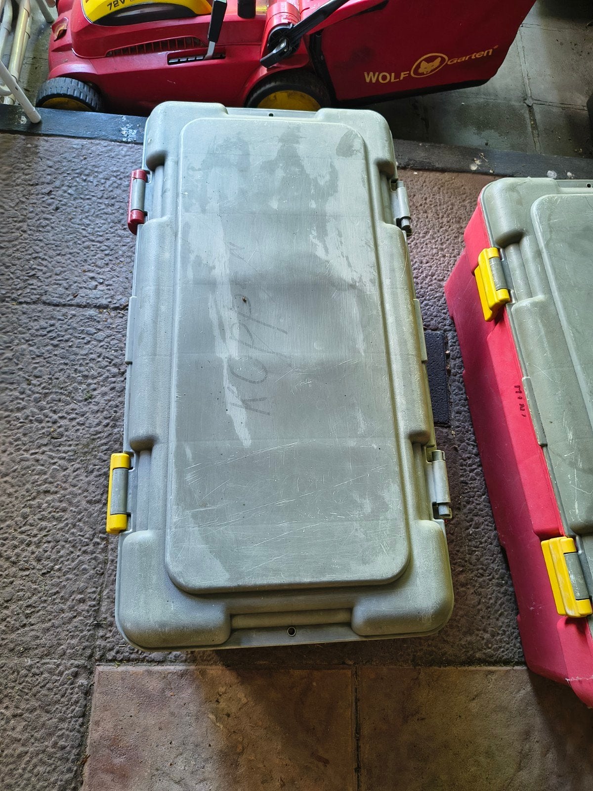 Stevige Opbergkist - Ideaal voor Gereedschap of Speelgoed, Ophalen, Gebruikt, 50 tot 100 cm, Minder dan 50 cm