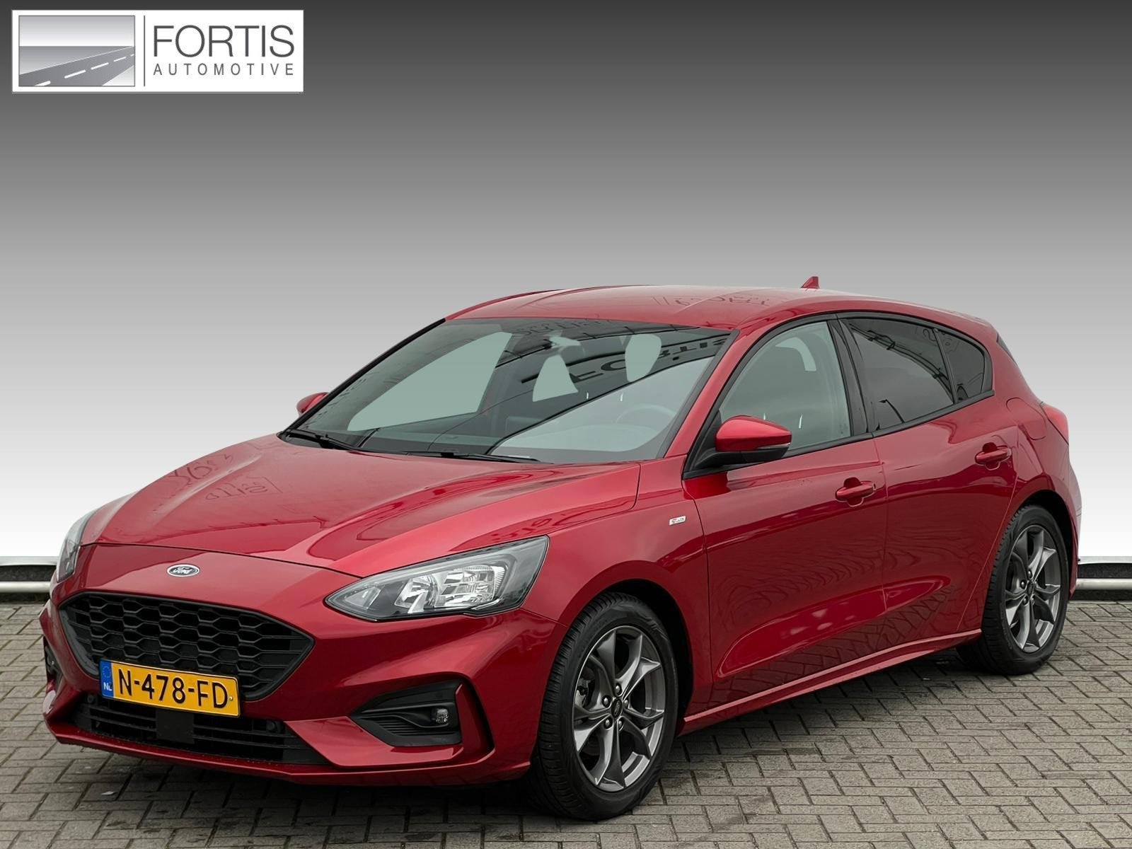 Ford Focus 1.0 EcoBoost Hybrid ST Line Business NL AUTO | CA, Auto's, Dealer onderhouden, Stof, Gebruikt, Origineel Nederlands