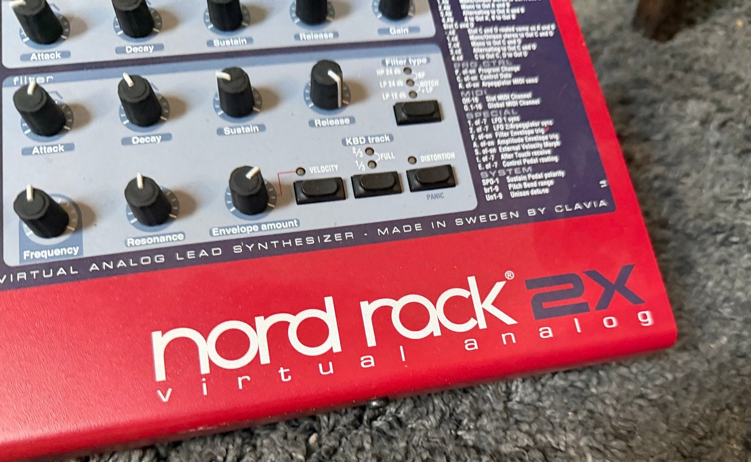 Nord Rack 2X virtuele analoge synthesizer, Ophalen, Gebruikt, Overige merken