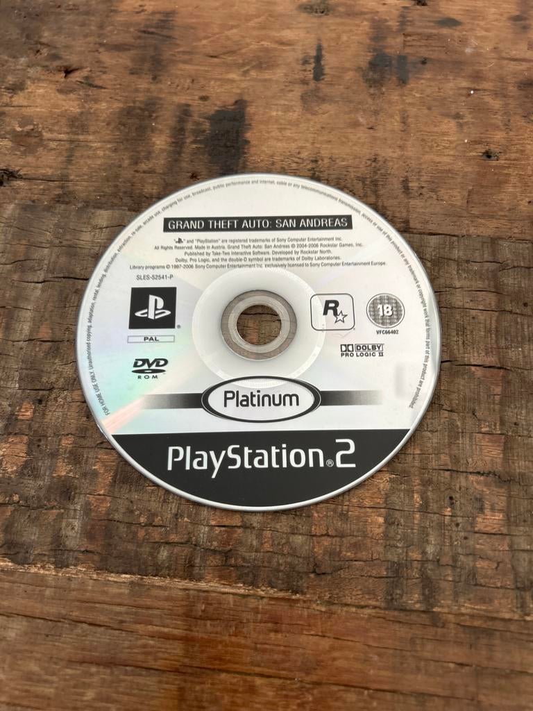 Grand Theft Auto: San Andreas PlayStation 2, Avontuur en Actie, Vanaf 18 jaar, 1 speler, Nieuw