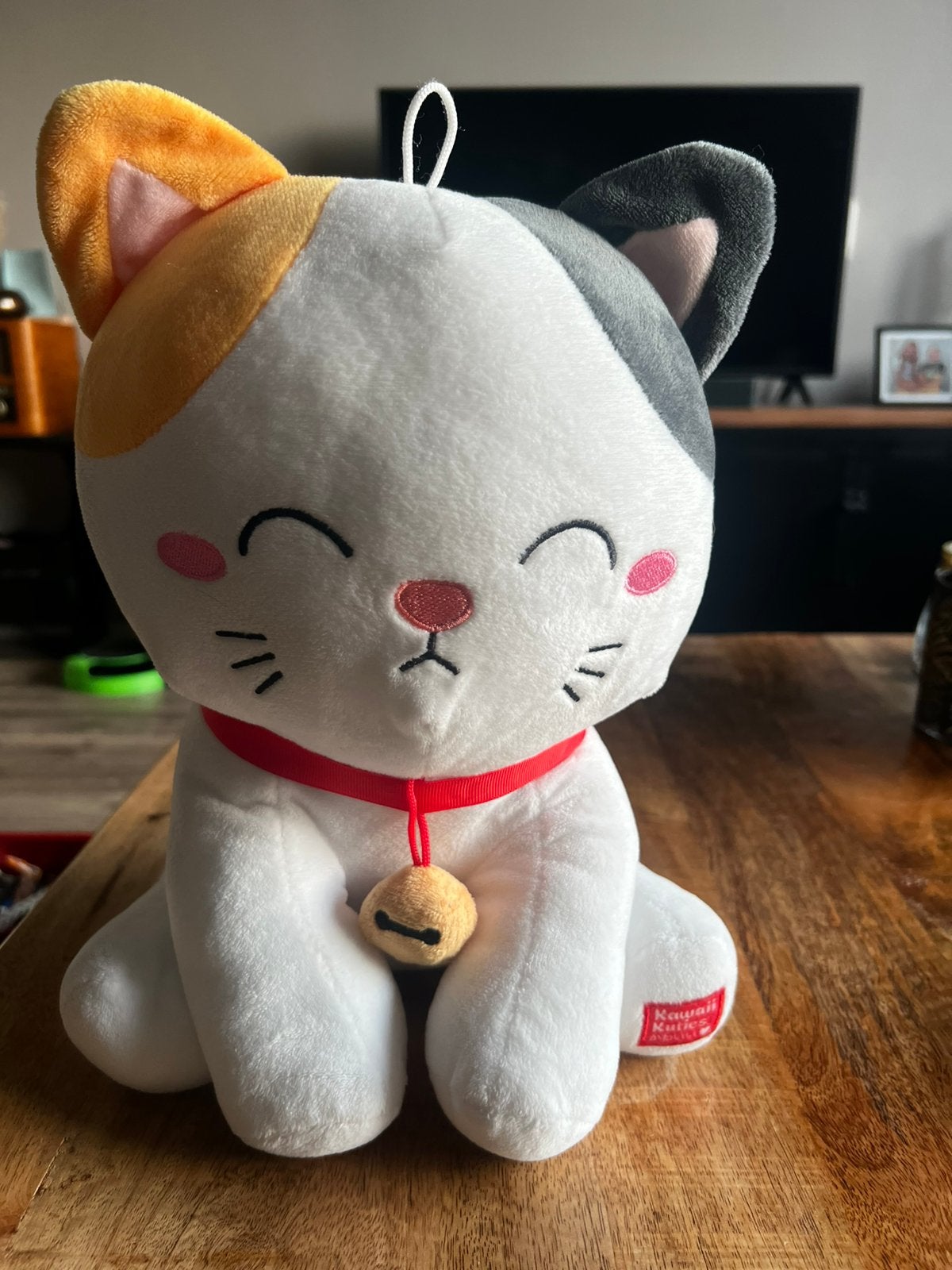 Kawaii Kat knuffel, Kinderen en Baby's, Ophalen, Zo goed als nieuw, Meerkleurig, Kat