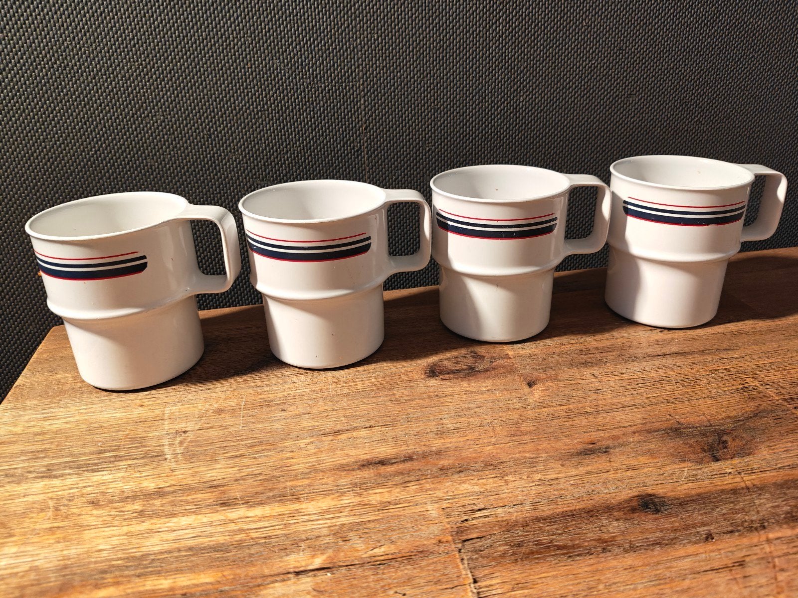 Vintage Mepal Rosti bekers - set van 4, Ophalen of Verzenden