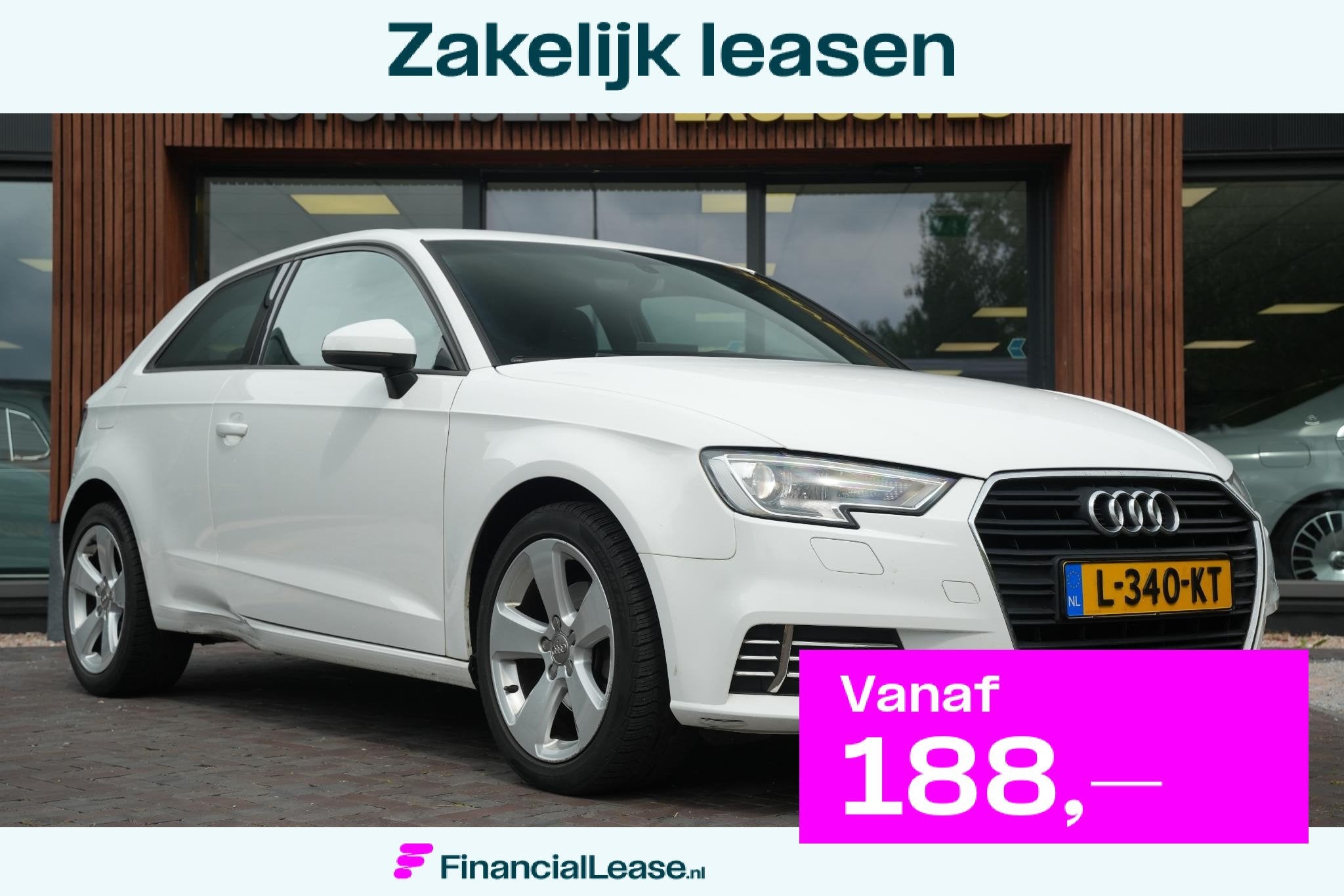 Audi A3 1.0 TFSI Sport Edition B&O Premium Audio Virtual Das, Gebruikt, Bedrijf, Handgeschakeld, 1125 kg