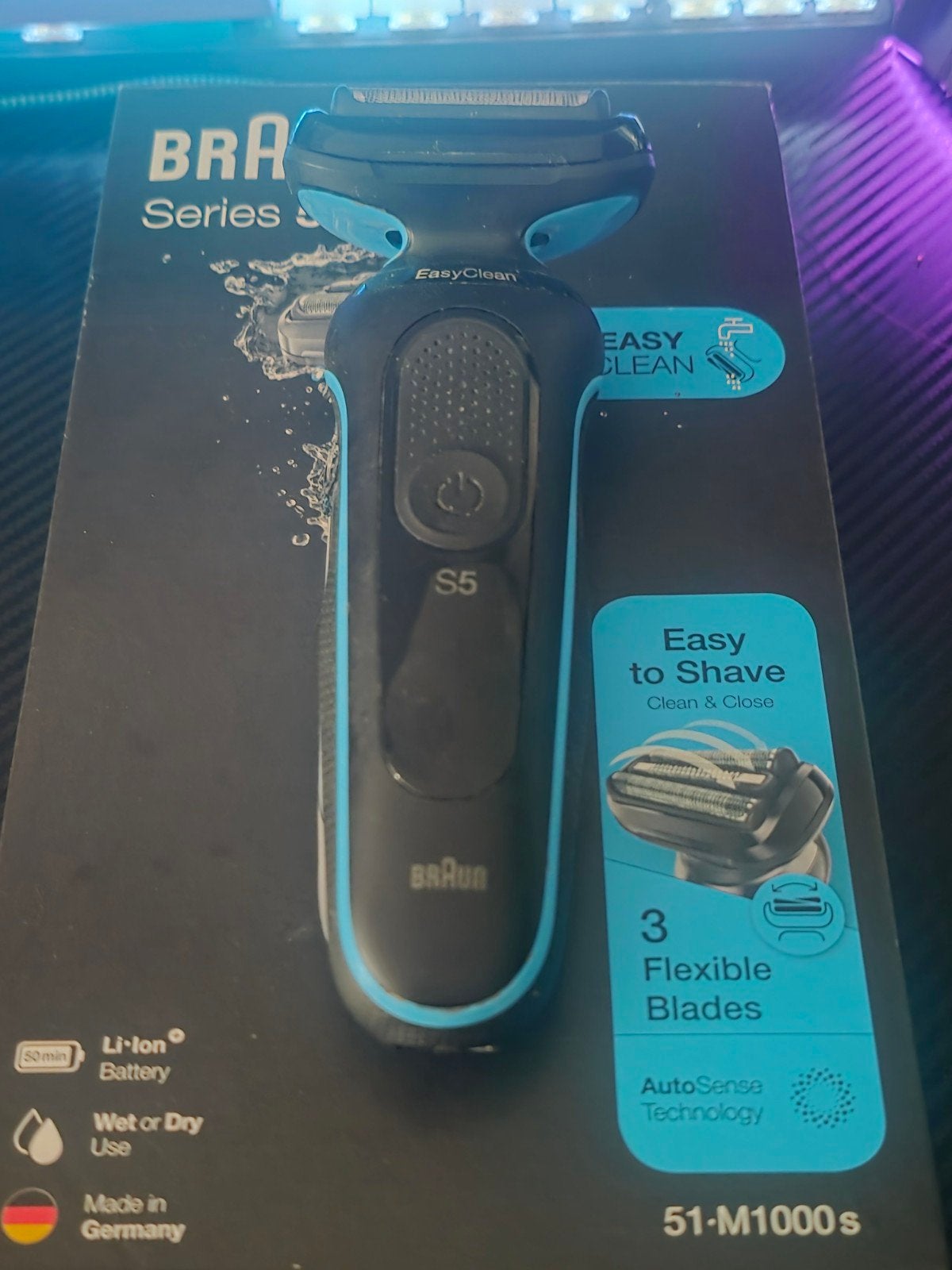 Braun Series 5 scheerapparaat (model 51-M1000s), Ophalen of Verzenden, Zo goed als nieuw, Scheren en Epileren