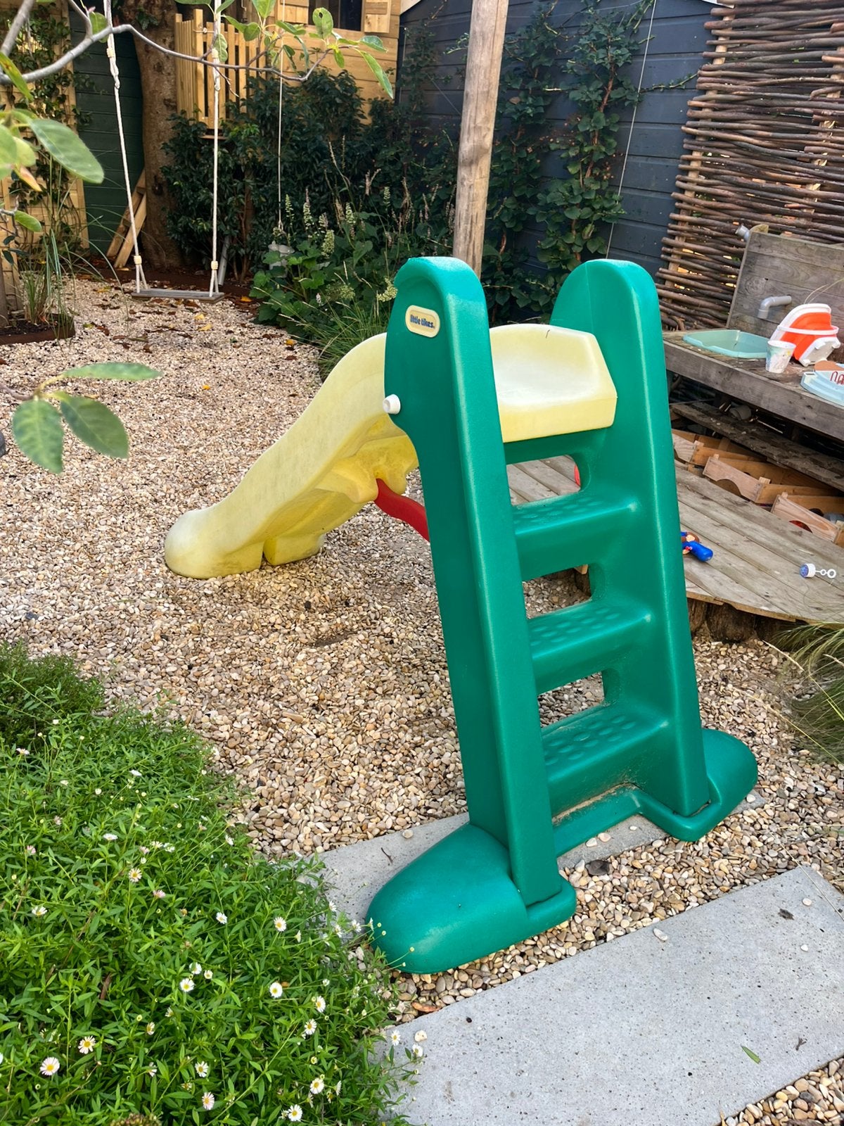 Glijbaan, Ophalen, Gebruikt, Glijbaan
