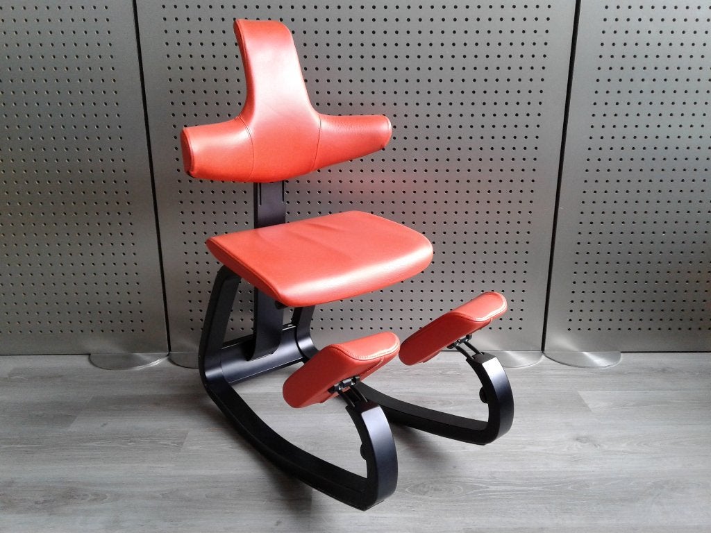 Variér (Stokke) Thatsit (Oranje Leder), Heel Mooi!, Oranje, Ophalen of Verzenden, Zo goed als nieuw, Variér